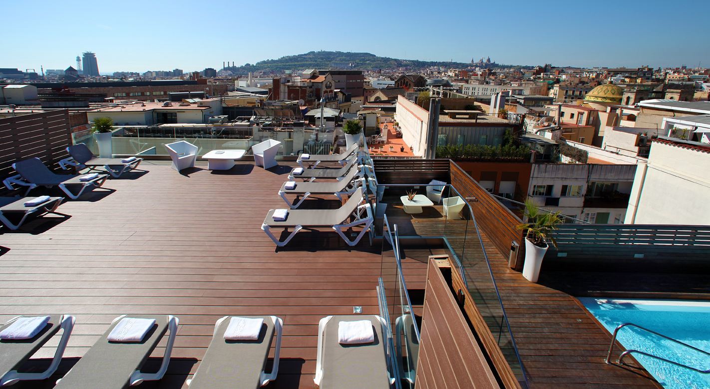 Hotel Lleo Barcellona Esterno foto